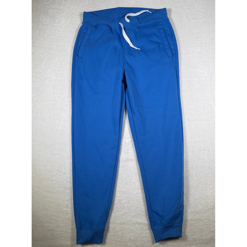 Southpole Mens Jogger Sweatpants Blue‎ Fleece L Drawstring Elastic Waist Pockets